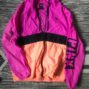❌sold❌VS Pink Anorak Windbreaker Jacket